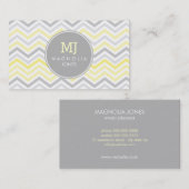 Carte de visite professionnel moderne chic de (Devant / Derrière)