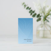 Carte De Visite Professionnel Moderne Coach Mentor Conseiller (Debout devant)