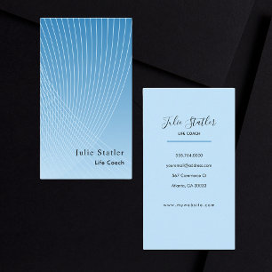 Carte De Visite Professionnel Moderne Coach Mentor Conseiller