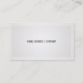 Carte de visite professionnel moderne de logo (Dos)