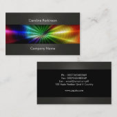 carte de visite professionnel moderne de Web (Devant / Derrière)