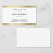 Carte De Visite Professionnel Moderne Design élégant Nettoyant (Devant / Derrière)