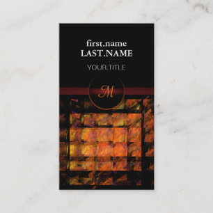 Carte De Visite Professionnel Moderne Elégant Mur Cool