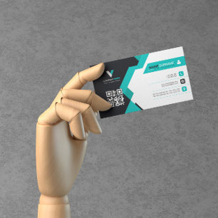 Carte De Visite Professionnel Moderne Élégant Simple