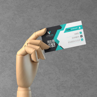 Carte De Visite Professionnel Moderne Élégant Simple