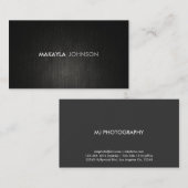 Carte De Visite Professionnel moderne et minimal (Devant / Derrière)