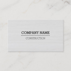 Carte De Visite Professionnel Moderne Grain en bois blanc #6