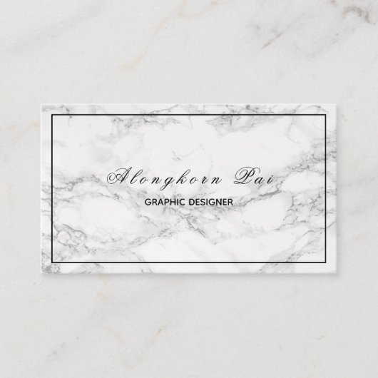 Carte de visite professionnel moderne minimaliste (Devant)