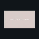 Carte De Visite Professionnel moderne minimaliste | Champagne<br><div class="desc">Carte de visite minimaliste et moderne. Gentils simples recherchent des conseillers,  des professeurs,  le coiffeur,  et plus.</div>