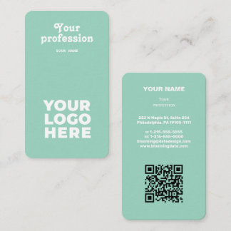 Carte de visite professionnel moderne pour Entrepr