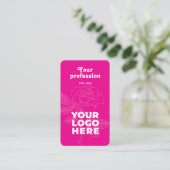 Carte de visite professionnel moderne pour Entrepr (Debout devant)