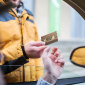 Carte de visite professionnel moderne pour le grai