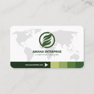 Carte De Visite Professionnel moderne QR Code personnalisé