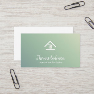 Carte De Visite Professionnel Moderne Réparation des maisons Handy