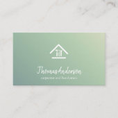 Carte De Visite Professionnel Moderne Réparation des maisons Handy (Devant)