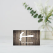 Carte De Visite Professionnel Moderne Réparation des maisons Handy (Debout devant)