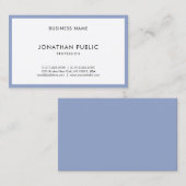 Carte De Visite Professionnel moderne Simple à la mode Haut de gam (Devant / Derrière)
