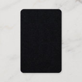 Carte De Visite Professionnel Moderne Simple Design (Dos)