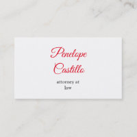 Professionnel Moderne Simple Plain manuscrit