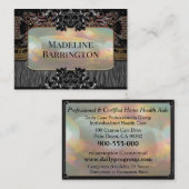 Carte De Visite Professionnel Moments douces (Devant / Derrière)