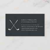 Carte De Visite Professionnel ou instructeur moderne Black & White (Devant)