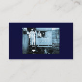 Carte De Visite Professionnel ou Railfan de chemin de fer (Dos)
