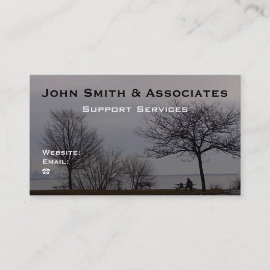Carte de visite professionnel par RoseWrites (Devant)