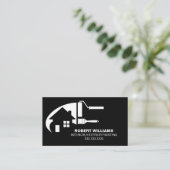 Carte De Visite Professionnel Peintre Maison (Debout devant)