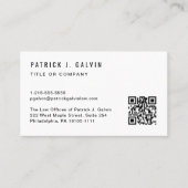 Carte De Visite Professionnel personnalisé (Devant)