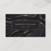 Carte De Visite Professionnel Personnalisé De La Parties scintilla (Devant)