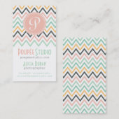 Carte De Visite Professionnel personnalisé élégant moderne de (Devant / Derrière)