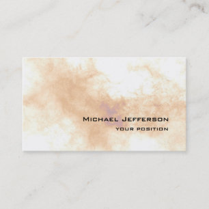 Carte De Visite Professionnel personnel tendance unique