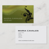 Carte de visite professionnel polyvalent de (Devant / Derrière)