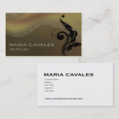 Carte de visite professionnel polyvalent de (Devant / Derrière)