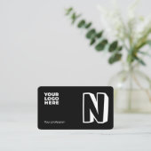 Carte de visite professionnel pour Entrepreneur (Debout devant)