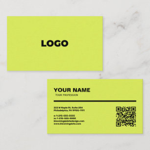Carte de visite professionnel pour Entrepreneur