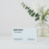 Carte De Visite Professionnel pour les petites entreprises et la m (Debout devant)