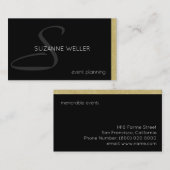 carte de visite professionnel pour planificateurs (Devant / Derrière)