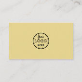 Carte De Visite Professionnel Qr Code Logo Moderne tendance Super (Dos)