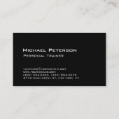 Carte de visite professionnel Red Grey (Dos)