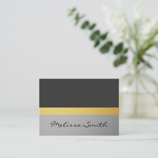 Carte De Visite Professionnel simple (Debout devant)