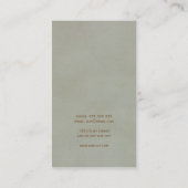 Carte De Visite Professionnel simple animal de chien de cool (Dos)