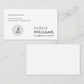 Carte De Visite Professionnel simple | Entreprise marketing (Devant / Derrière)