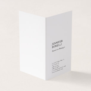 Carte De Visite Professionnel simple minimaliste moderne tendance