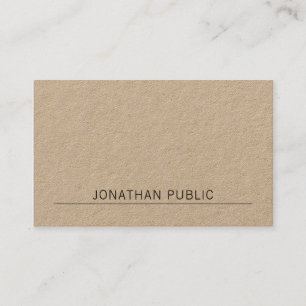 Carte De Visite Professionnel simple moderne élégant de concepti
