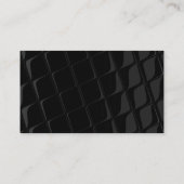 Carte De Visite Professionnel Simple Plat Moderne (Dos)