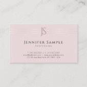 Carte De Visite Professionnel simple simple élégant moderne de (Devant)