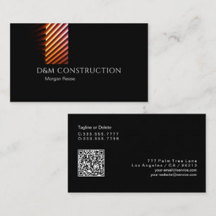 Carte De Visite Professionnel, Smart Design, QR Code Vs 3