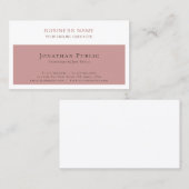 Carte De Visite Professionnel sophistiqué, entreprise moderne (Devant / Derrière)