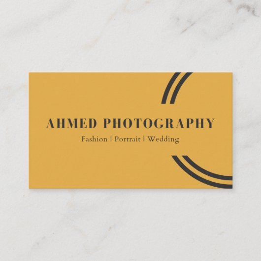 Carte de visite professionnel standard de 3,5 po x (Devant)